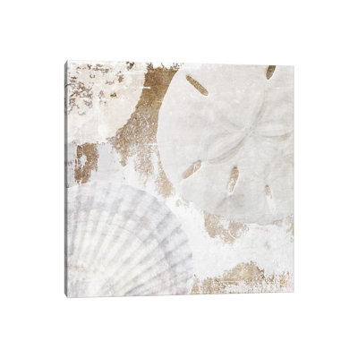 White Shells I by Irena Orlov - Wrapped Canvas Painting