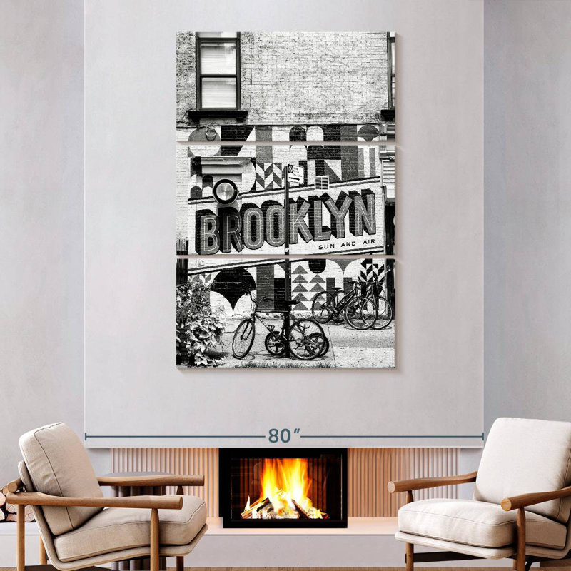 Sireci Brooklyn Sun And Air, 74" H x 48" W