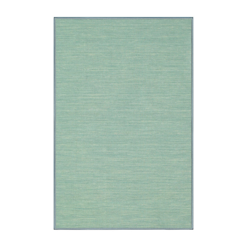 Tapis contemporain sauge, Rectangle 2 pi x 5 pi