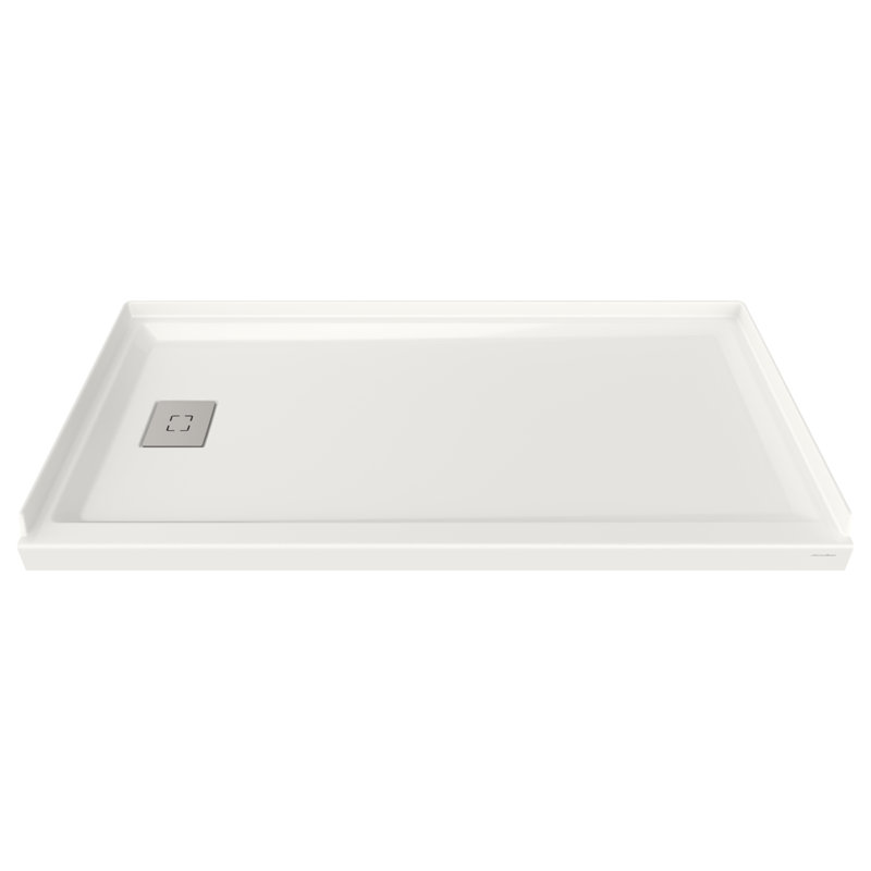 Base de douche à seuil simple 32 po x 60 po Studio, Gauche, H 3,5 po x l 36 po x P 60 po