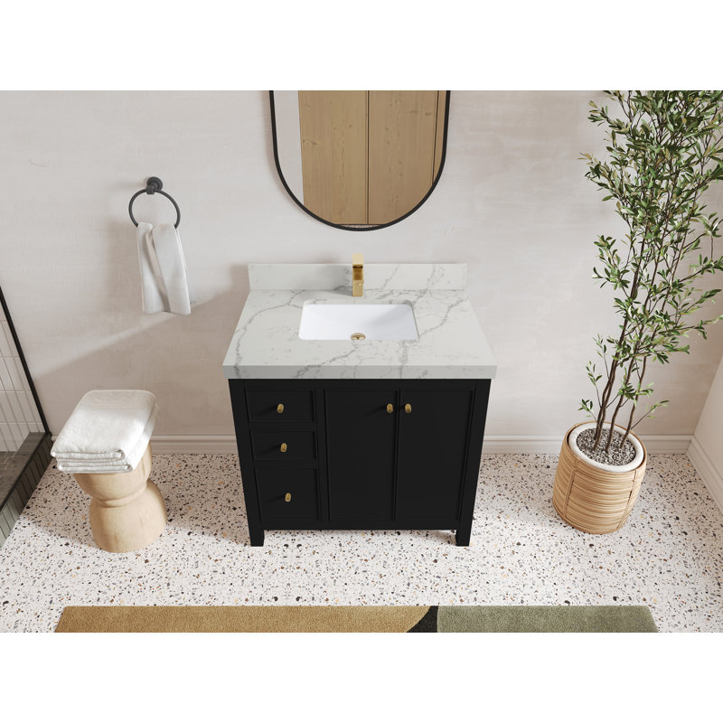 Ensemble de meuble-lavabo simple 36 po Chicago, Venatino