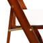 Chaise pliante rembourrée