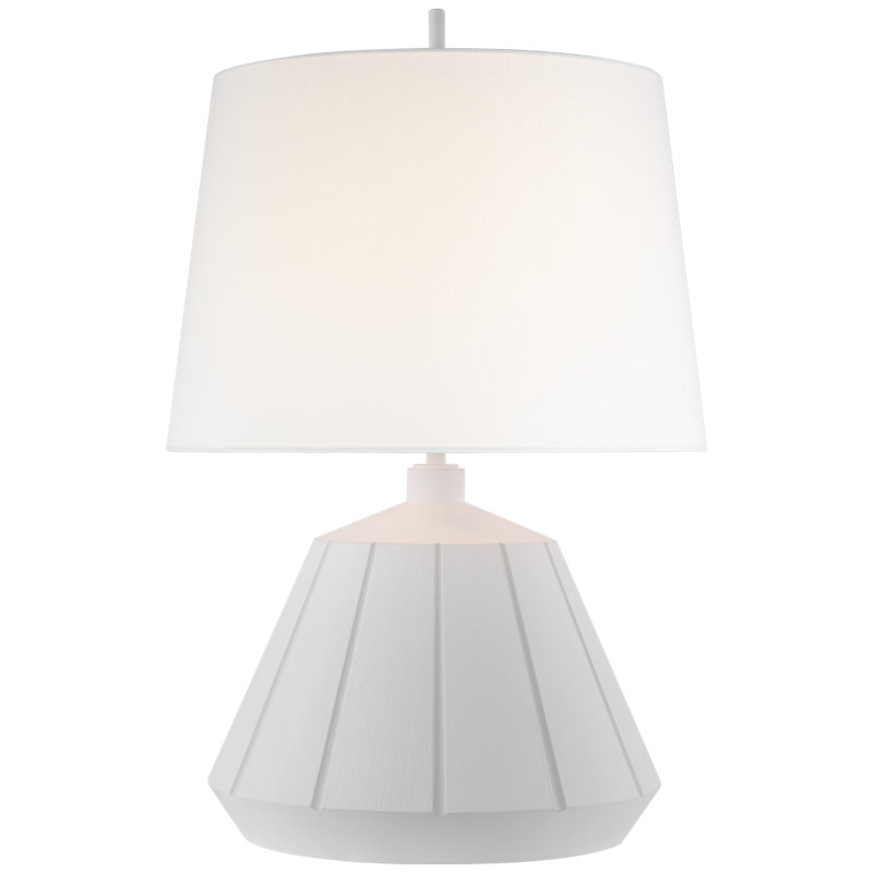 Frey Table Lamp, Plaster White