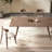 Stylish White Ash Table Chairs Durable Practical-104311806