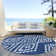 Malek Indoor/Outdoor Area Rug with Non-Slip Backing