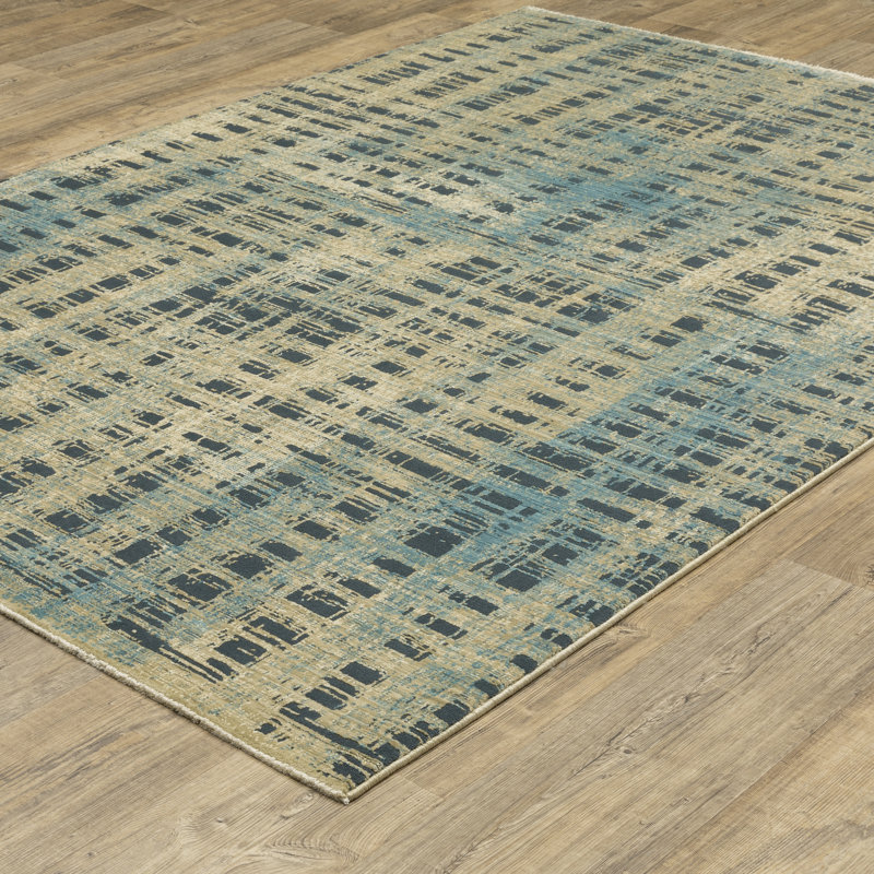 Geometric Indoor Rug, Rectangle 7'10" x 10'10"