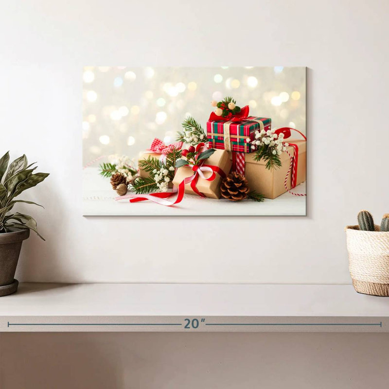 Cadeaux de Noël, H 8 po x l 12 po