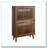 Shoe Cabinet, Medieval Modern Independent Shoe Cabinet, Fence Shoe Cabinet With 2 Flip Drawers