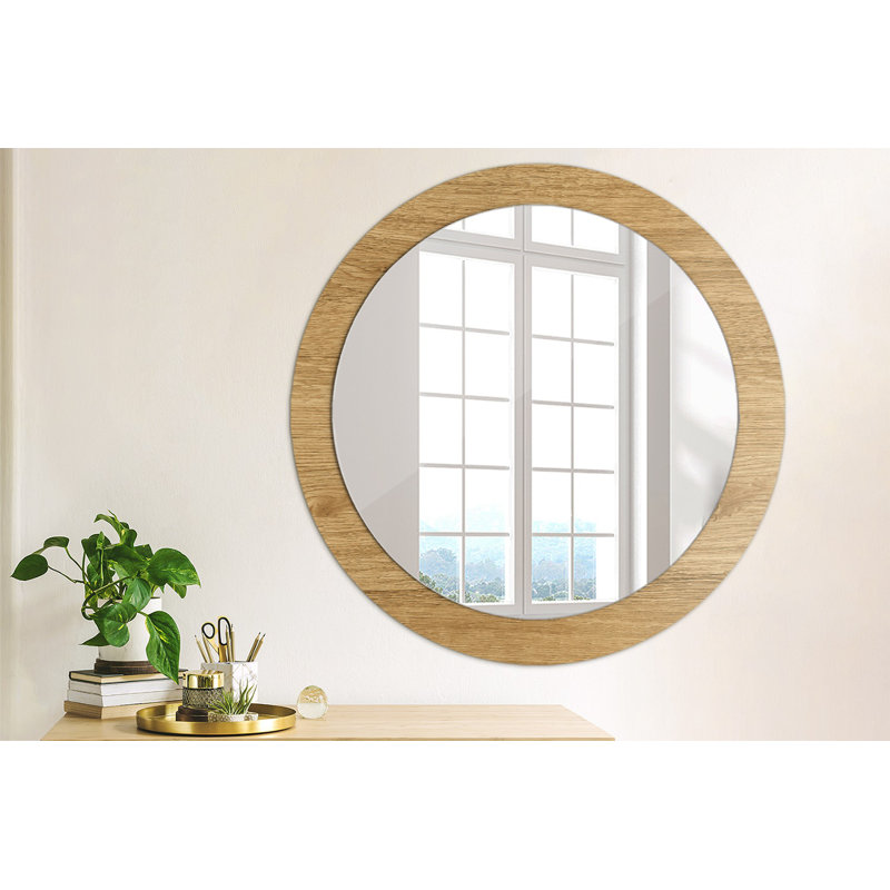 Huldar Glass Flat Wall Mirror