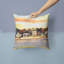 Coussin décoratif intérieur/extérieur carré