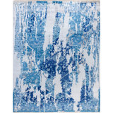 Overdyed One-of-a-Kind 8' 1" X 10' 1" Hand Knotted Area Rug