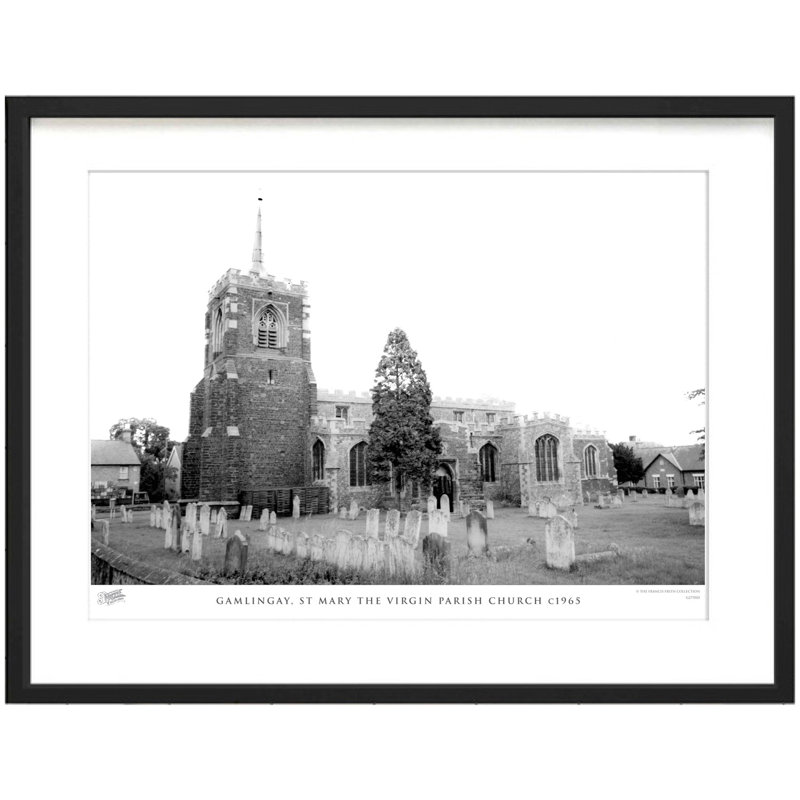 Gamlingay, St Mary The Virgin Parish Church C1965 by Francis Frith - Single Picture Frame Print, 28cm H x 36cm W x 2.3cm D