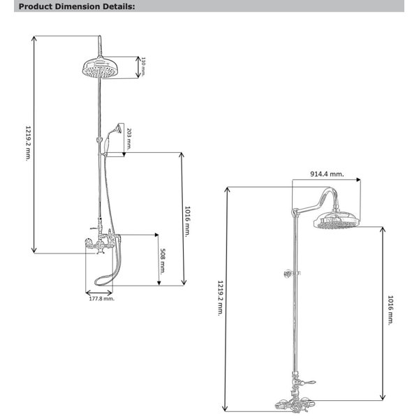 Dimensions du produit