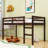 Wooden Twin Loft Bed With Ample Storage Space-1047371911