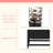 4 Tiers Laundry Sorter, Tall Laundry Hamper With Shelves And Hooks, 2 Section Freestanding Basket Organizer Storage With 600D Oxford Cloth Bags And Ladder Shelves For Dirty Clothes
