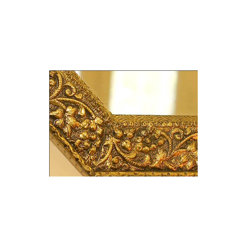 Circle Solid Wood Mirror