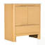 Softened Modern Bathroom Vanity With Ceramic Sink, Natural Wood Grain, Solid Wood Frame, And Soft-Close Doors & Drawer-195017633