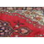 Tapis oriental rouge unique 4X5 One-of-a-Kind