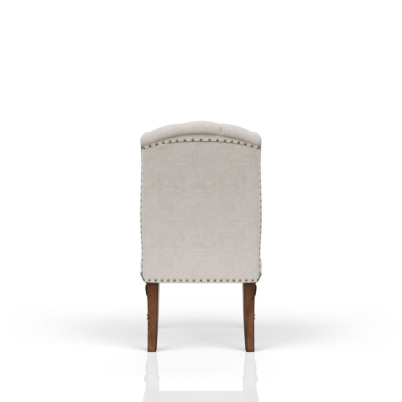 Fauteuil à oreilles rembourré