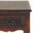 Brown Wood 1 Drawer Side End Accent Table, 16" x 16" x 29"-1788692299