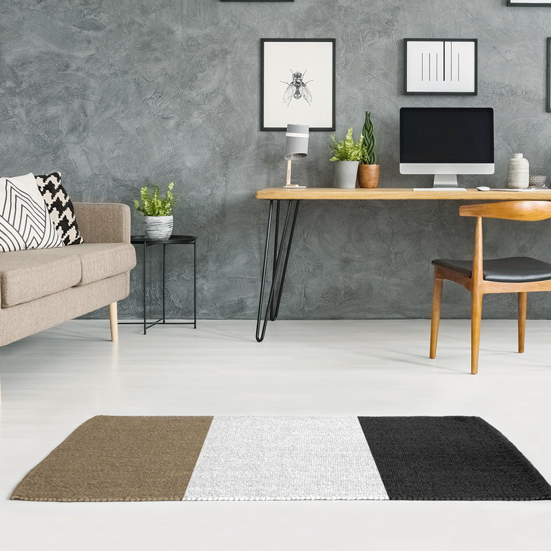 Chenille Indoor Rug, Rectangle 5' x 7'
