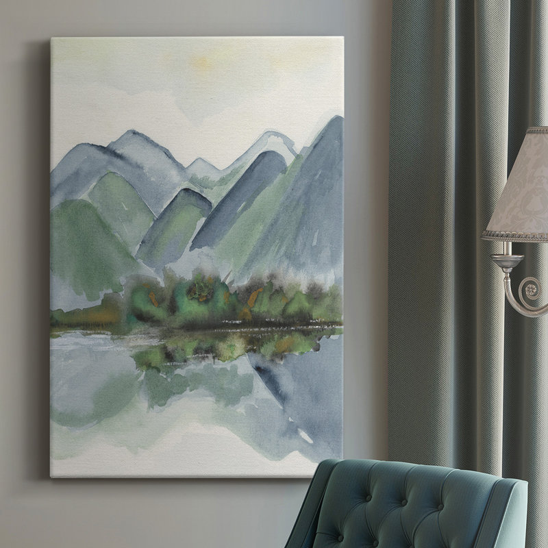 «Be Clear to Reflect I», impression sur toile tendue, L 12 po x H 18 po