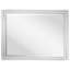 Miroir mural en forme de rectangle biseauté étagé moderne Odelia-1329851071