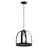 Fellers 1 - Light Textured Black Single Pendant-1951672982