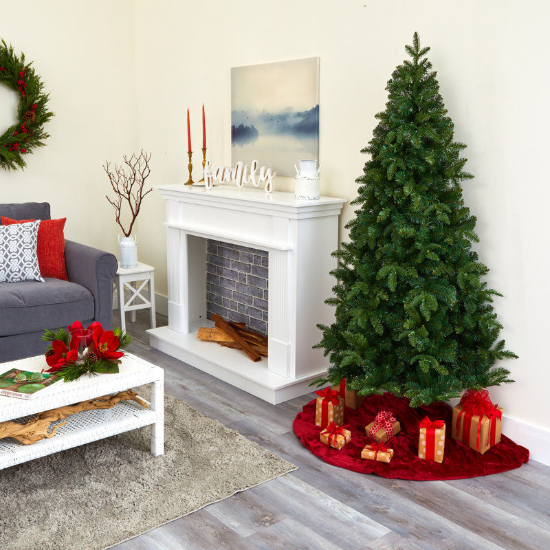 Lighted Artificial Christmas Tree, 6' H