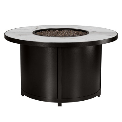 Elba Aluminum Outdoor Fire Pit Table