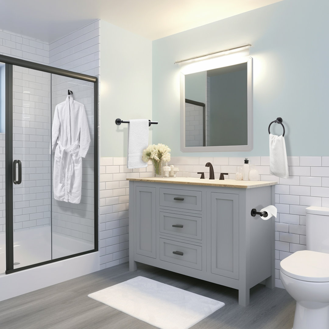 6 - Piece Bathroom Hardware Set Cobbe 