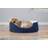Faux Sherpa & Suede Oval Dog Bed-27272263-49233117
