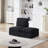 Modular Couch Upholstered Armless Sofa with Ottoman-1573973716