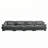 Extra Large Modern Velvet Sofa, Oversize Sofa, Clould Like Comfortable Seat And Back Support, With Waist Pillows And Throw Pillows-1226635428-1219095381