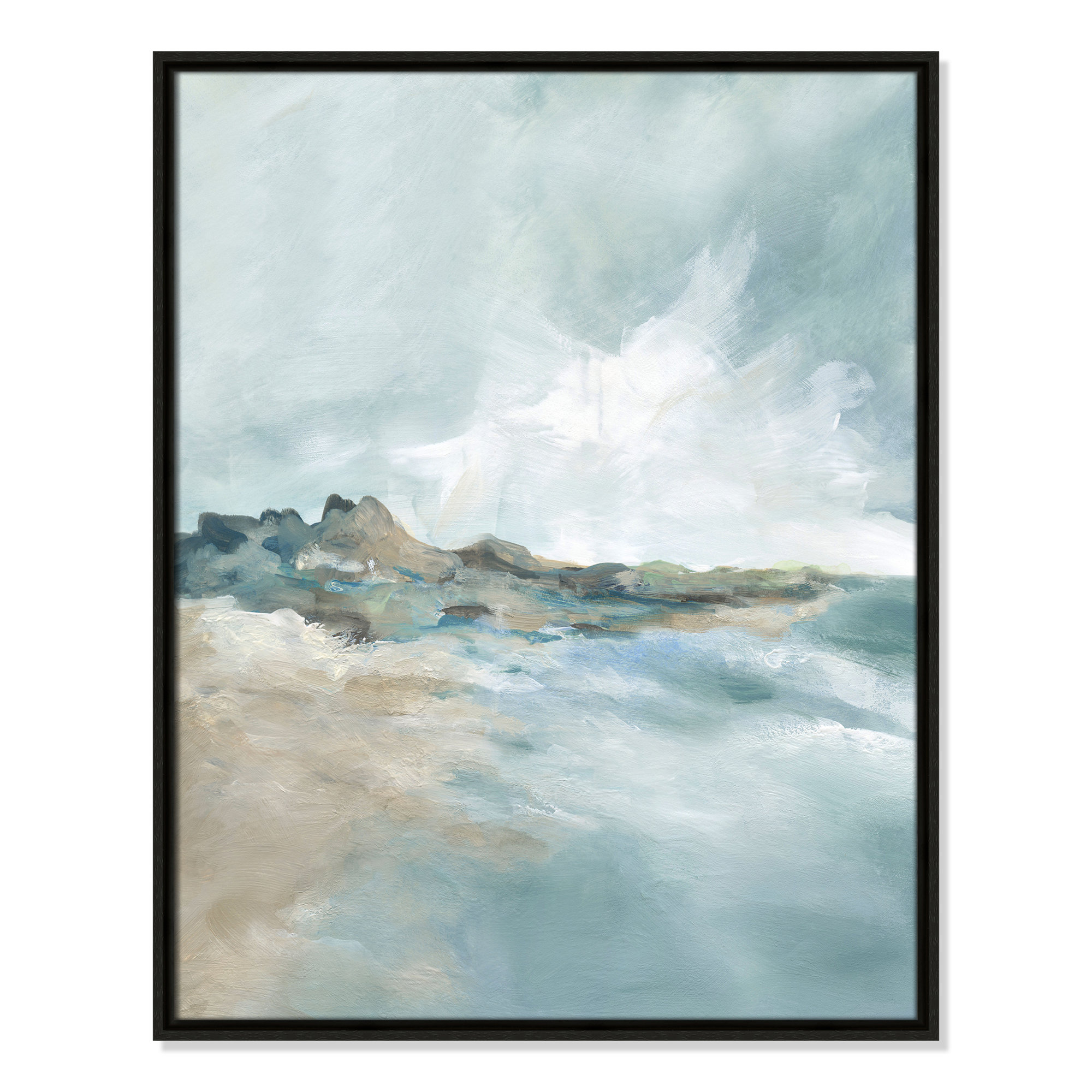 Sandpoint Print by Carol Robinson, Espresso, 29.5" H x 23.5" W