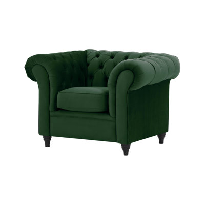 Upholstered Chesterfield Chair