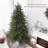 Hinged Xmas Tree with Foldable Metal Stand