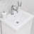 20 " W Freestanding Standard Free Standing Single Double Single Vanity Bathroom Vanity With Ceramic Top-1466113293-1466113290