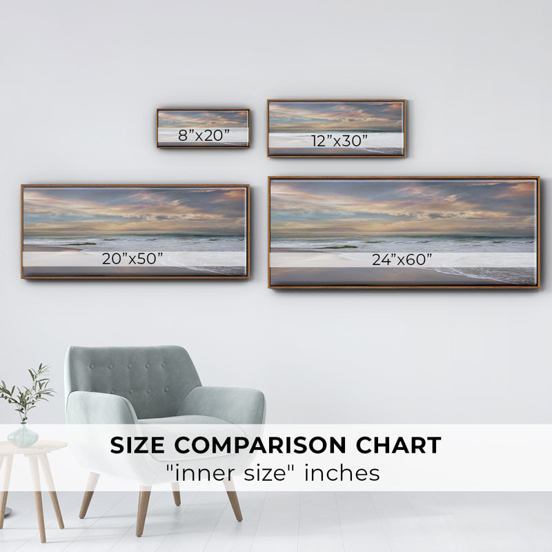 Soft Twilight- Framed Canvas