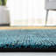 Tapis bleu sarcelle / jaune Robidoux-295033228