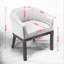 Chaise d'appoint rembourrée-830177329