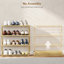 12 - Pair Shoe Rack