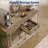 Farmhouse 47" Sideboard Buffet Cabinet with 5 Drawers & 2 Doors, Wood Coffee Bar with Adjustable Shelves for Dining Room, Living Room-518515385