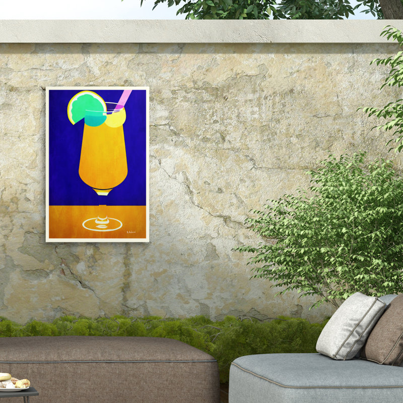 «Bo Anderson Pina Colada» sur toile par Bo Anderson, H 24 po x l 16 po