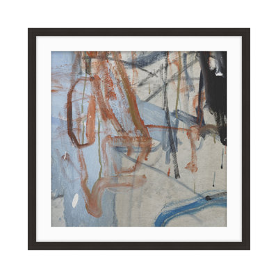 «Eloquent pensts 1» par Studio L57 Contempo - impression encadrée sur papier