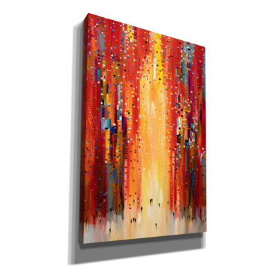 «Red Sky» par Ekaterina Ermilkina, art mural sur toile
