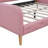 Upholstered Daybed with 4 Support Legs-1703039446-1703039445