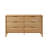 Ardin 6 Drawer Solid Wood Natural Dresser-335321842