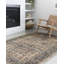 Tapis brun à motif floral Jeterson-1095359392