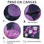  «Purple Cherry Blossom Essence - Art mural fleur de cerisier-106119734-106119735